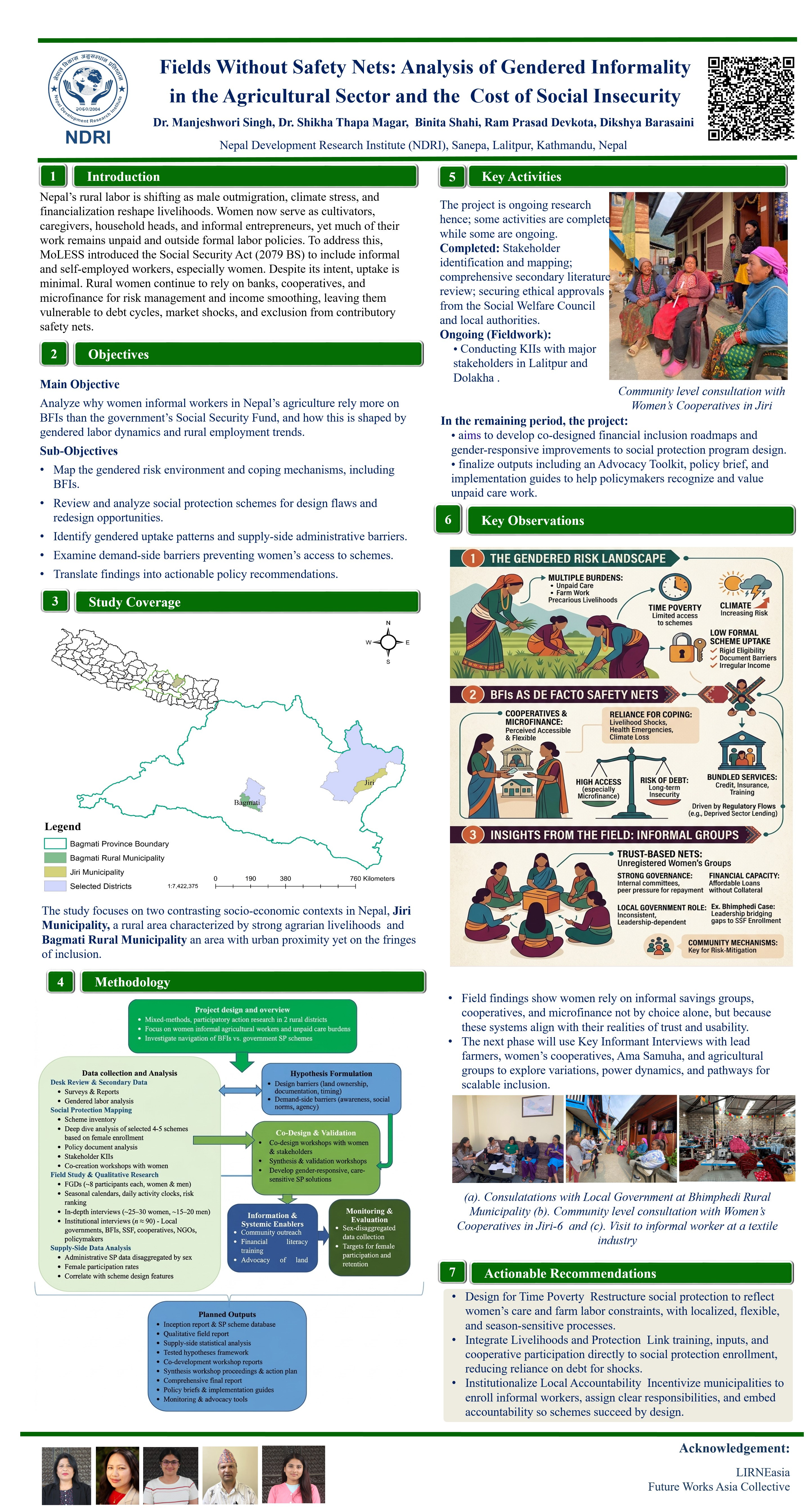 Fields Without Safety Nets: Analysis of Gendered Informality ​  in the Agricultural Sector and the  Cost of Social Insecurity