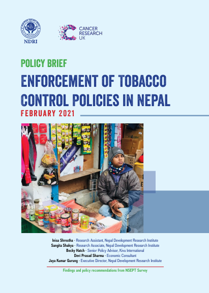 Enforcement of Tobacco Control Policies in Nepal